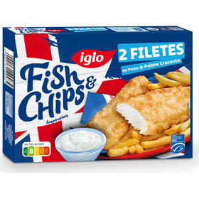 Filetes De Peixe E Polme Crocante Iglo 240 gr (2 Un)