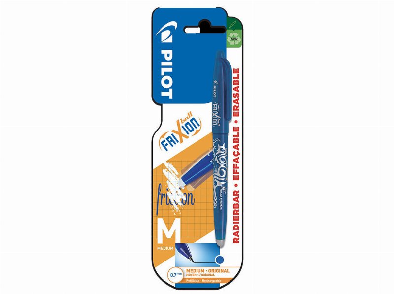 Esferográfica Roller Frixion Pilot Azul 0.7Mm