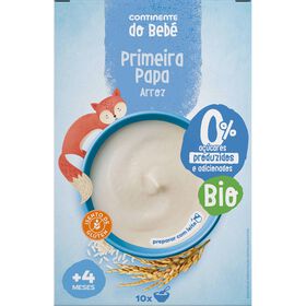 Papa Infantil Farinha De Arroz 1ª Papa Continente Do Bebé 200 gr