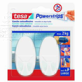 Ganchos Ovais Powerstrips Tesa 2 Un