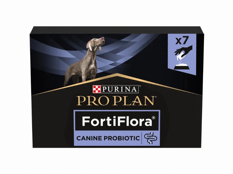 Suplemento Probiótico Pro Plan Cão Fortiflora 7X1 g