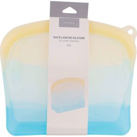 Saco Lanche Em Silicone 1200 ml Colors Kasa