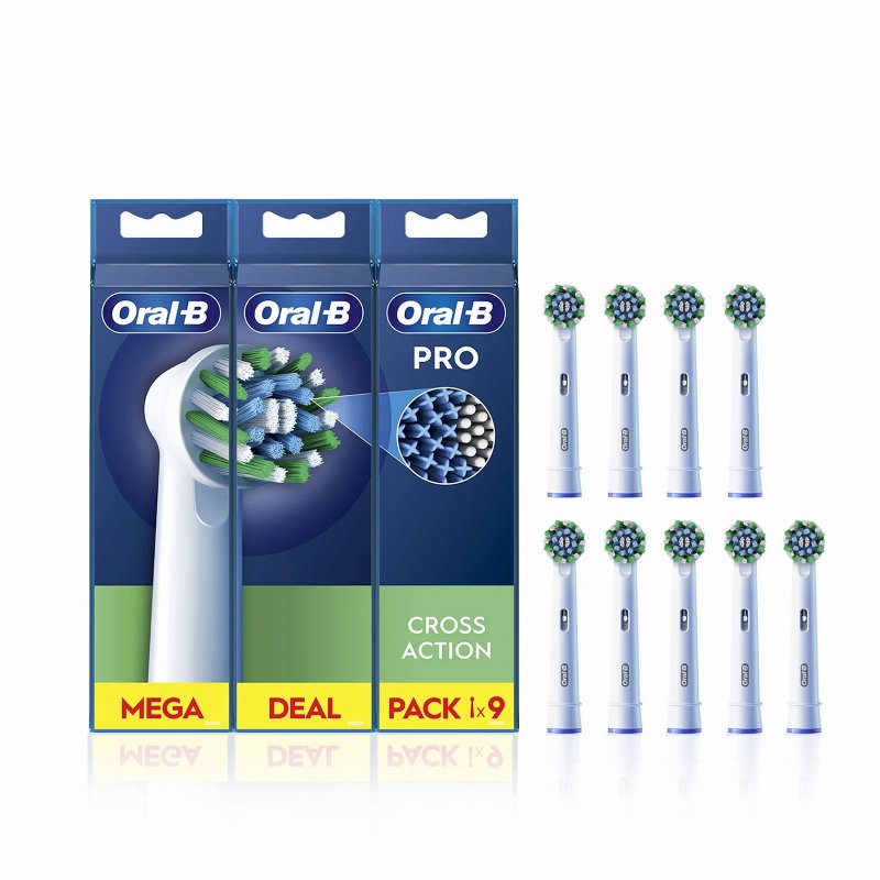 Oral-B Recarga Cross Action 9 Un (3+3+3)
