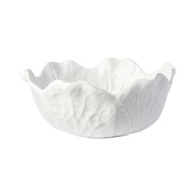 Saladeira Grés 21Cm Branca Aveiro Kasa