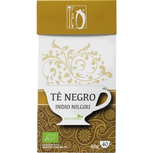 Chá Preto Indio Nilgiri Biológico 80 g