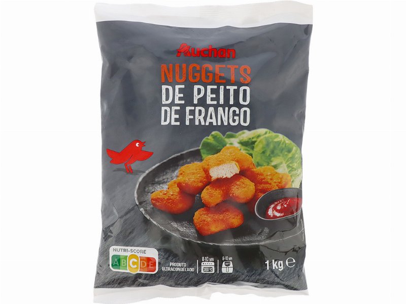 Nuggets De Peito Frango Auchan 1 kg