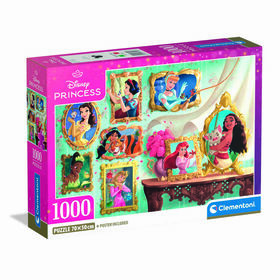 Clementoni - Puzzle Disney Princess 1000 Peças