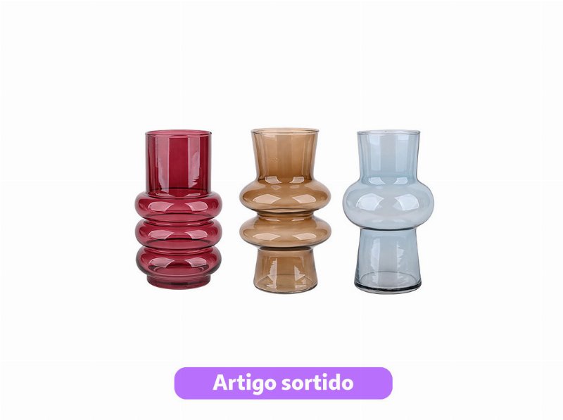 Jarra Vidro Actuel A20Xø11.5Cm Modelos Sortidos