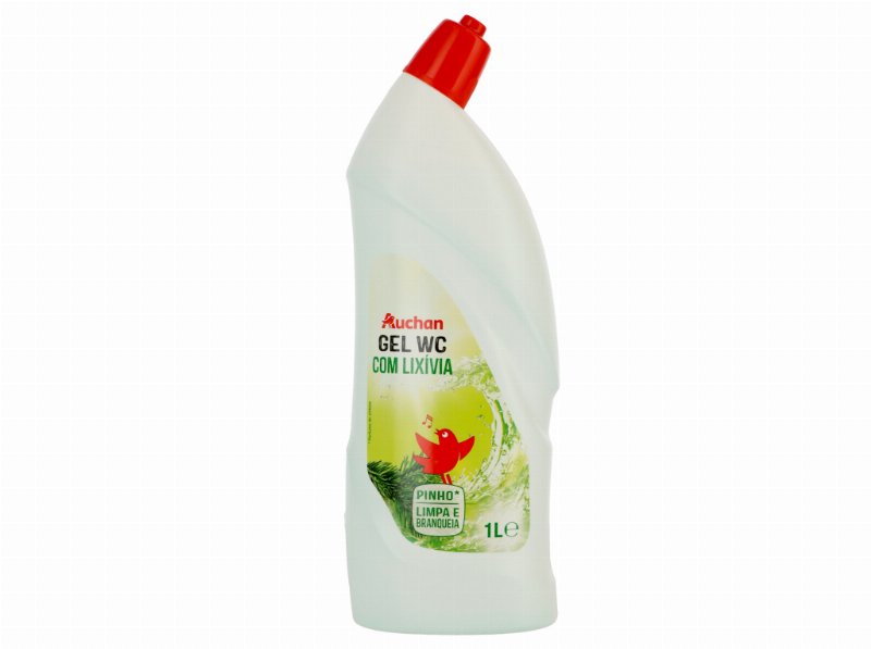 Gel Auchan Sanitário Lixívia Pinho 1 l