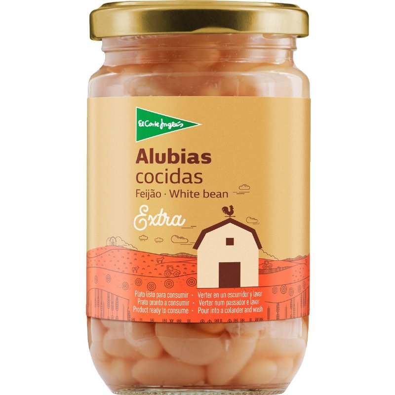 Feijão Branco Cozido Extra 200 g