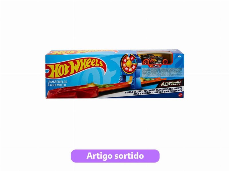 Pista Básica Hot Wheels Modelos Sortidos