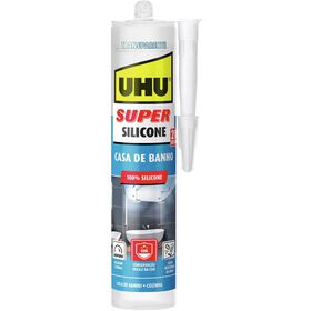 Super Silicone Wc Transparente Uhu 1 Un