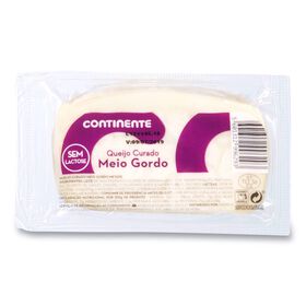 Queijo De Vaca Curado Meio Gordo Sem Lactose Continente 250 gr