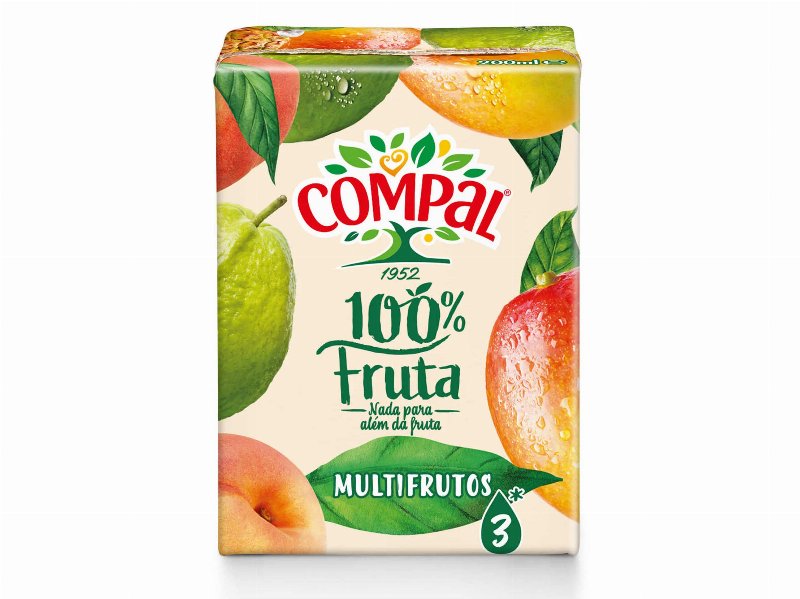 Sumo Compal 100% Multifrutos 0.20 l