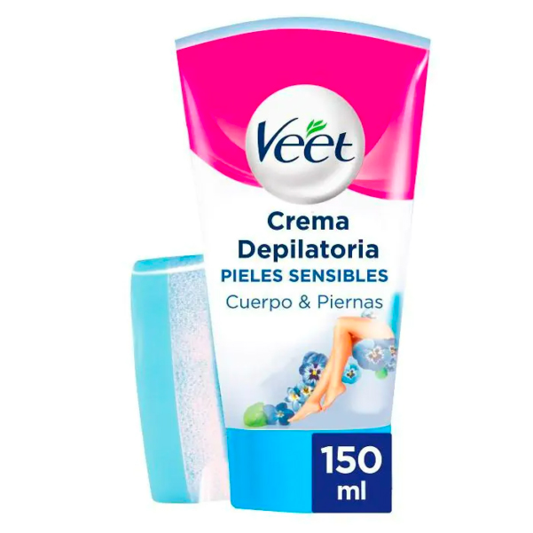 Creme Depilatório Duche Veet Peles Sensíveis 150 ml