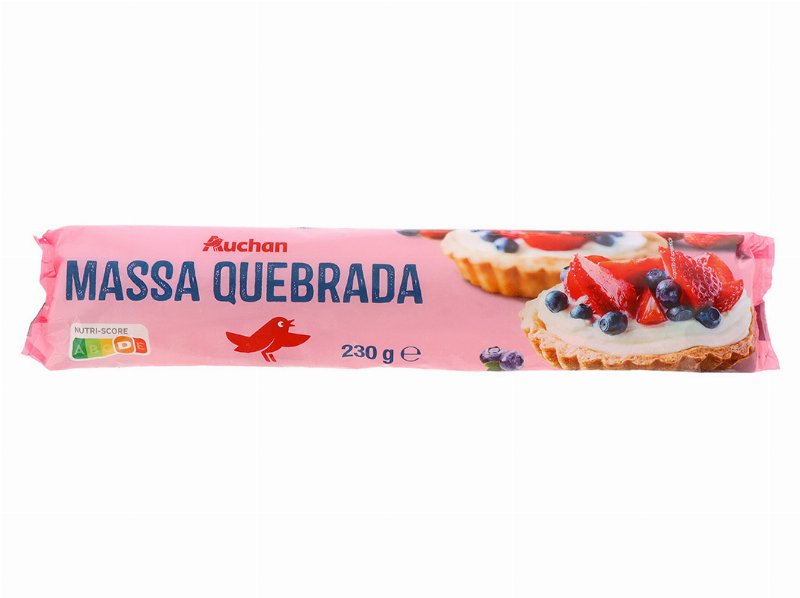 Massa Quebrada Auchan Enrolada 230 g