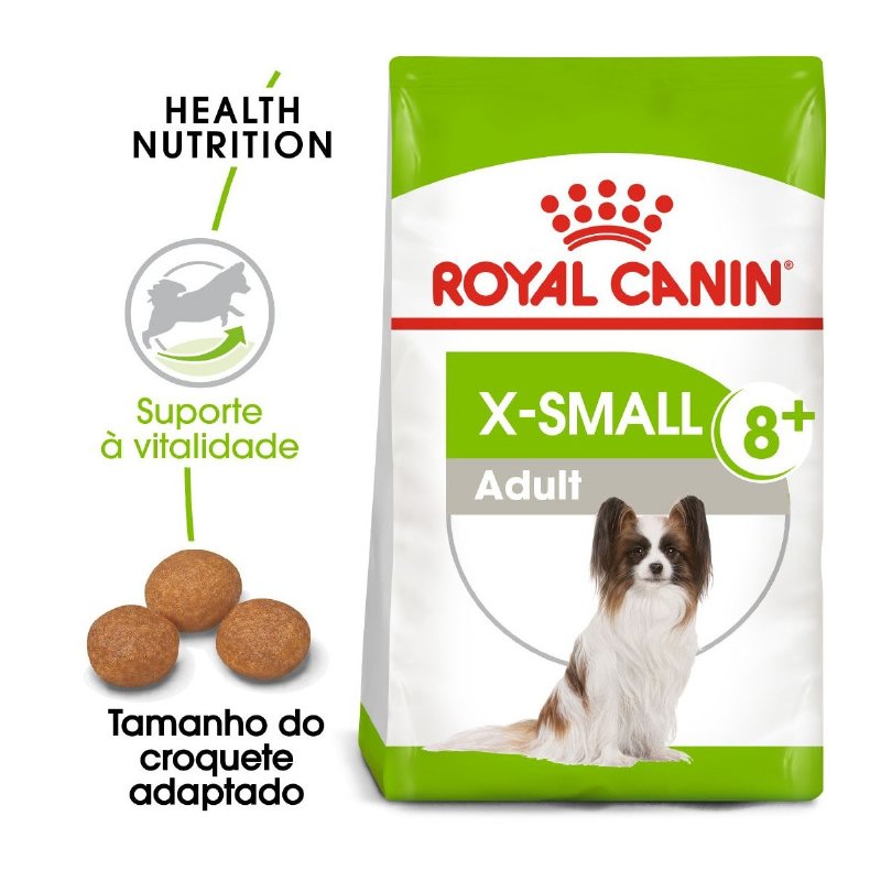 Alimento Seco Para Cão X-Small Adulto + De 8 Anos Com Mais De 4 kg 1.5 kg