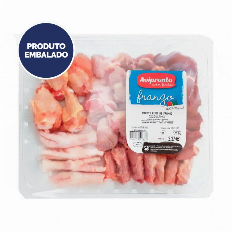 Miúdos De Frango Embalados Nosso Talho 1Kg