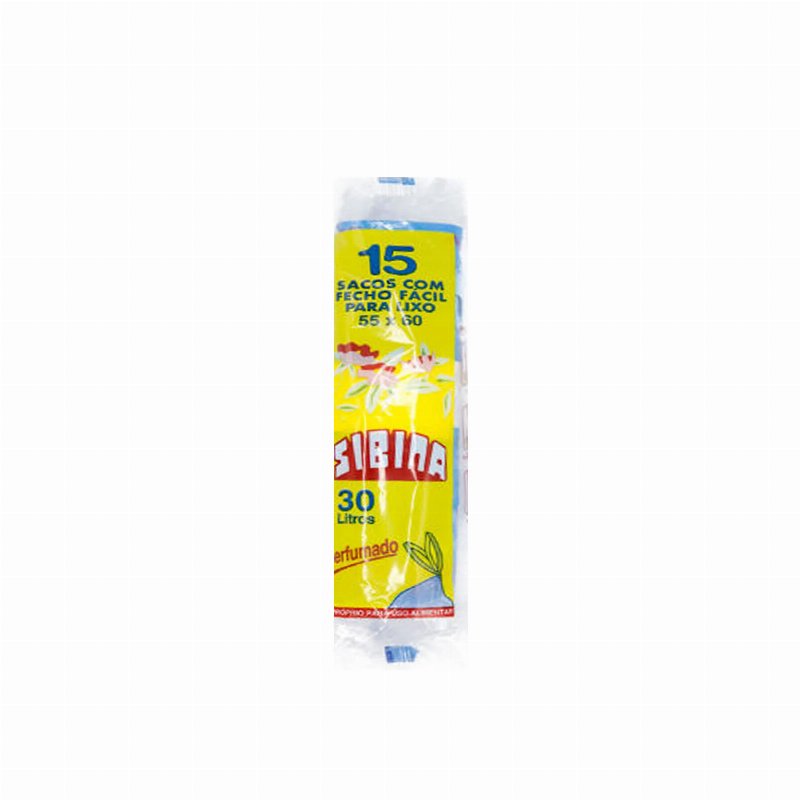 Sibina Sacos Lixo Perfumados 30 l (15 Un)