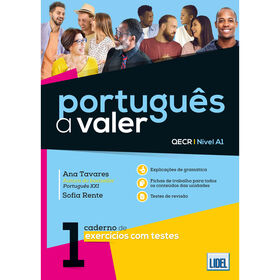 Português A Valer 1 (Caderno De Exercícios Com Testes) De Ana Tavares