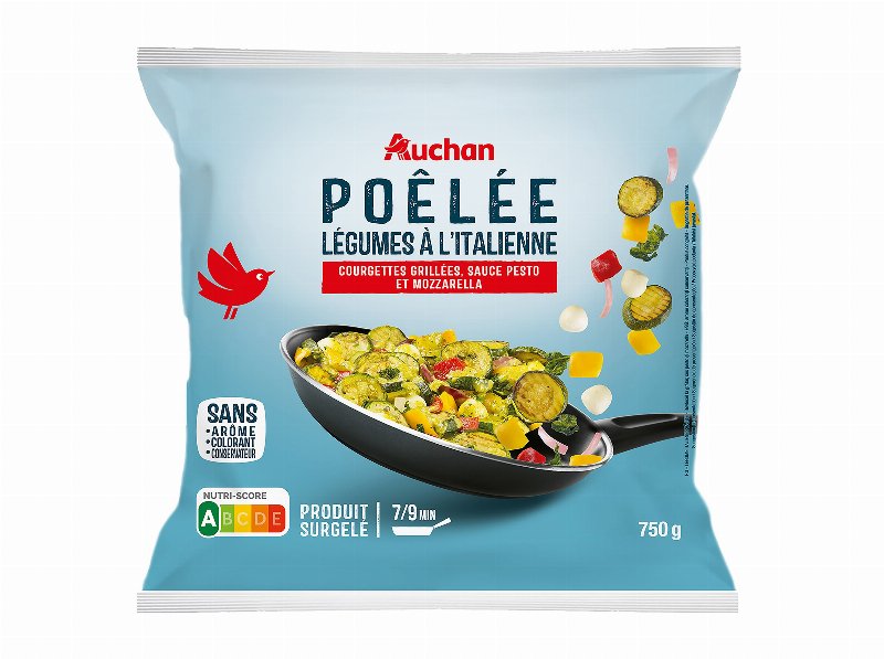 Salteado De Legumes Auchan À Italiana 750 g