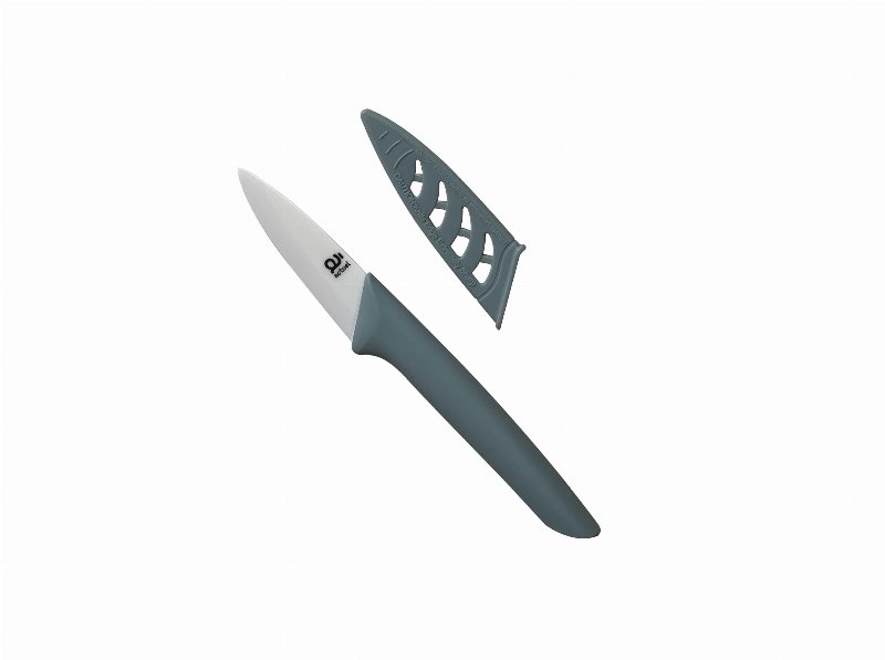 Faca Descascar Com Proteção Actuel Cerâmica 8Cm