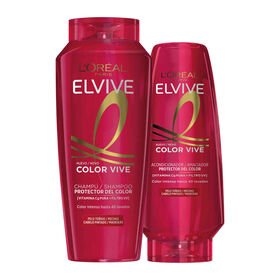 Conjunto Champô E Condicionador Color Vive L'oréal Paris Elvive 700 ml + 500 ml