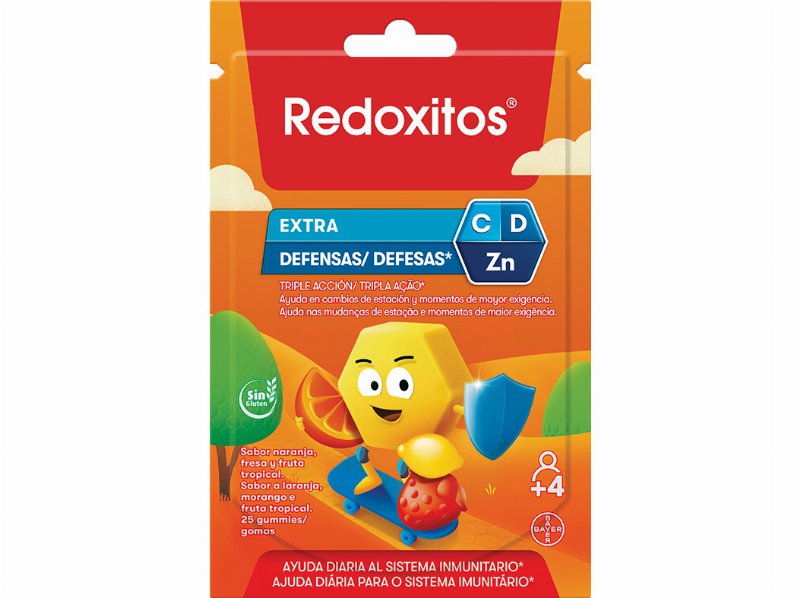 Suplemento Redoxitos Extra Defesas 25 Gomas
