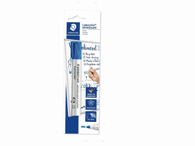 Marcador Para Quadro Branco Lumocolor Staedtler Azul