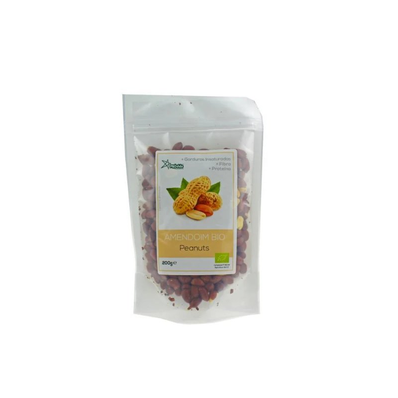 Amendoim Com Pele Tostado Bio 200 g