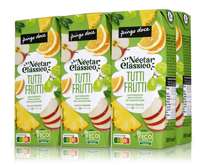Néctar Tutti Frutti Pack 6 Pingo Doce 6x0.2L
