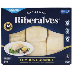 Lombos De Bacalhau 12 Meses De Cura Msc Gourmet Ultracongelado Riberalves