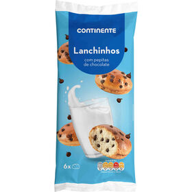 Lanchinhos Com Pepitas De Chocolate Continente 240 gr (6 Un)
