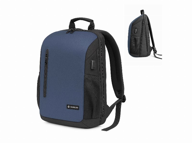 Mochila Para Pc Subblim Nomad Xpand Azul 15.6"