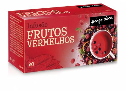 Infusão De Frutos Vermelhos Pingo Doce 20Un