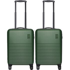 Conjunto 2 Malas Viagem Cabine Preta Milão Pack It