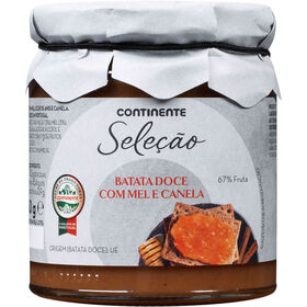 Doce De Batata Doce Com Mel E Canela Continente Seleção 250 gr