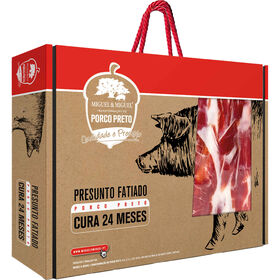 Presunto De Porco Preto Fatiado 24 Meses De Cura Miguel & Miguel 10 X 80 gr (800 gr)