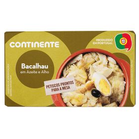 Bacalhau Com Azeite E Alho Continente 129 gr (Peso Escorrido 85 gr)