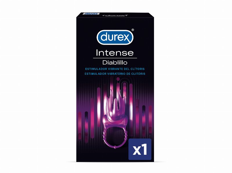 Anel Vibratório Durex Intense Orgasmic Diabillo Un