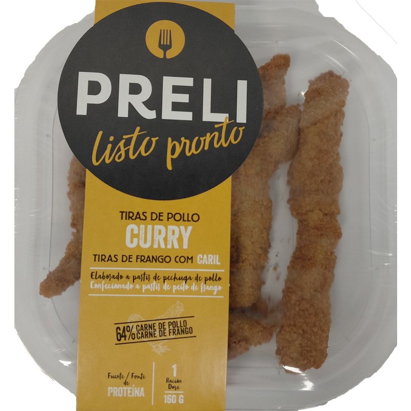 Tiras De Frango Caril 160 g