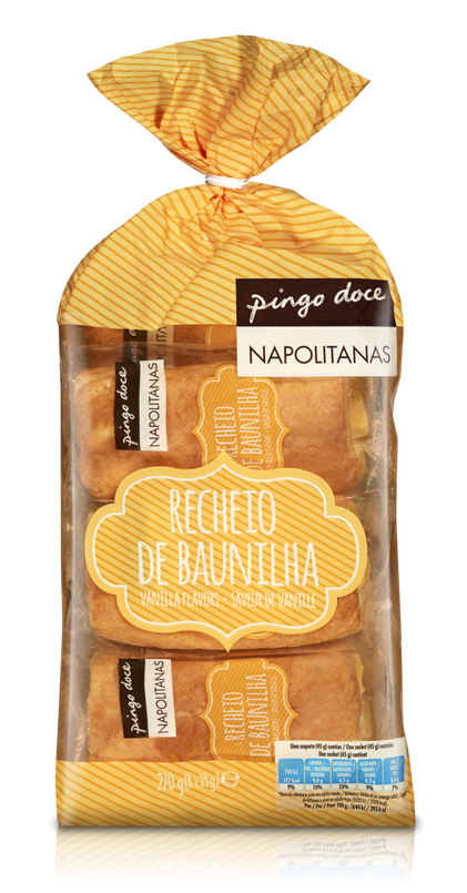 Napolitanas De Baunilha Pingo Doce 0.27Kg