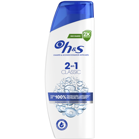 Champô Anticaspa Classic 2 Em 1 H&S 330 ml