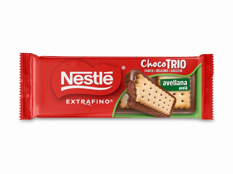 Tablete Chocolate Nestlé Choco Trio Avelã 90 g