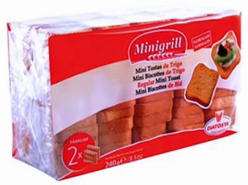 Mini Tosta Grill Normal Familiar 240 g