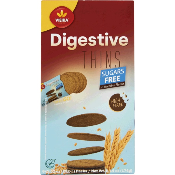 Bolachas Thins Sem Açúcar 174 g