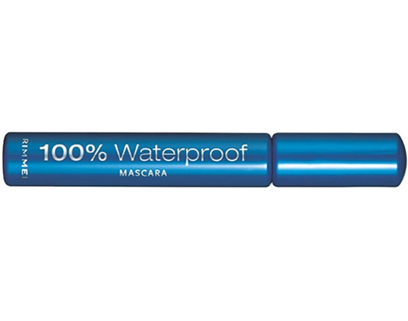 Máscara De Pestanas 100% Waterproof 001 Preto Rimmel Un