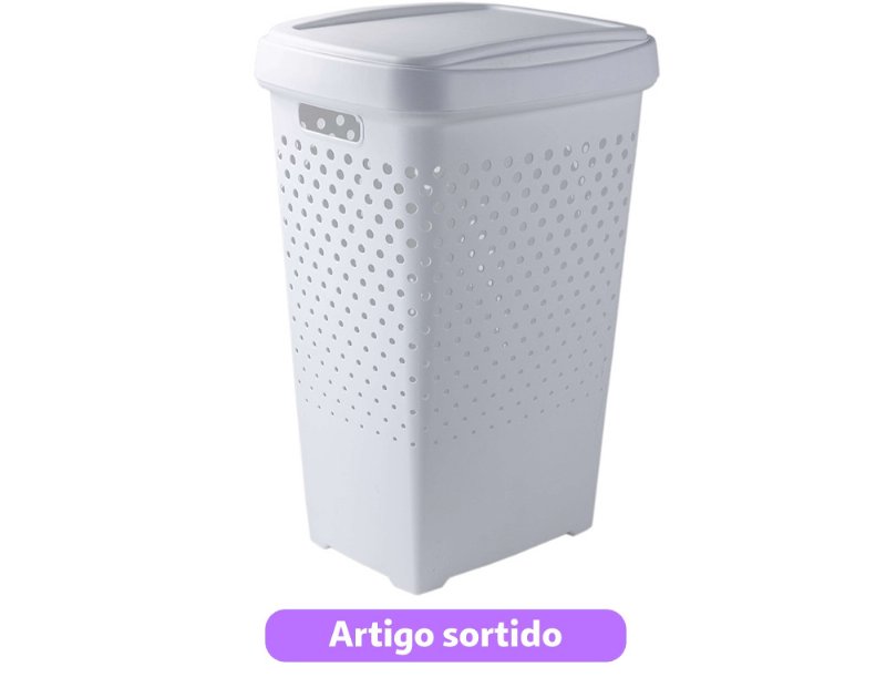 Cesto Para Roupa Suja Codil 70 l Cores Sortidas