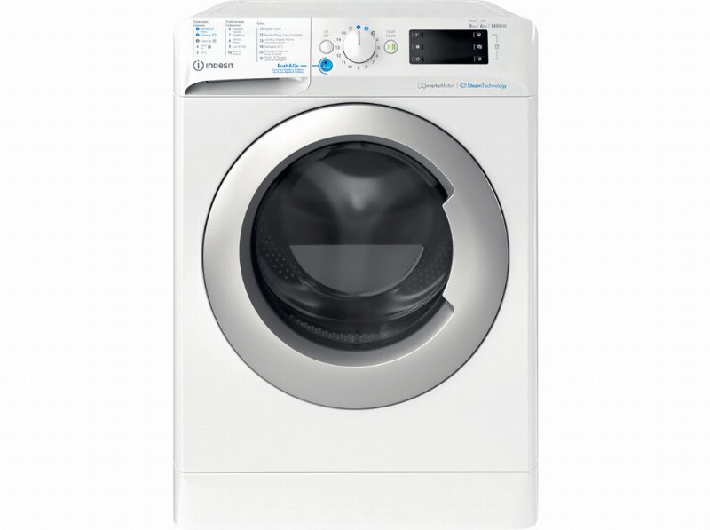 Máquina De Lavar Secar Roupa Indesit Bde 96436 Wsv Spt (9/6 kg D Branco)