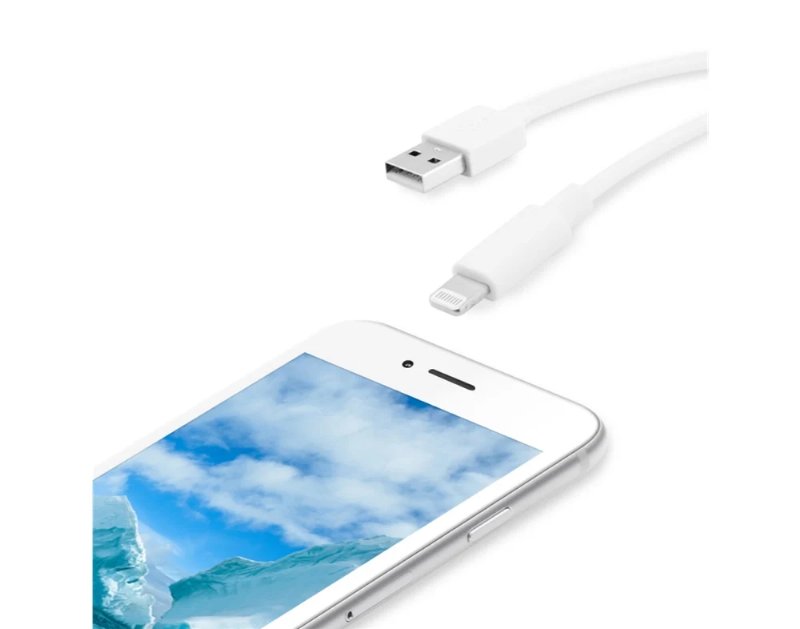 Cabo Lightning Mfi Qilive 2A 3M Branco 885756